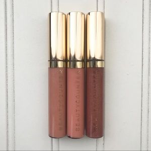 New Beautycounter Lip Gloss Trio in Spice, Praline, Caramel